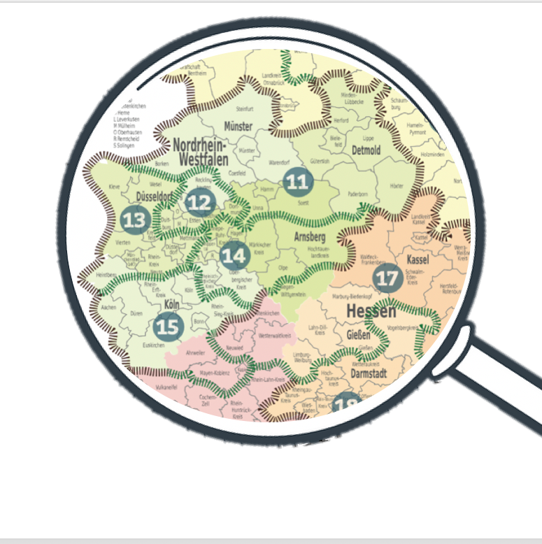 Regionen neu Lupe NRW 1